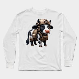 Tactical Cow Long Sleeve T-Shirt